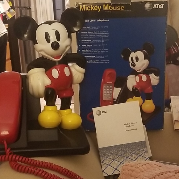 Disney Other - 90's at&t Mickey Mouse phone
